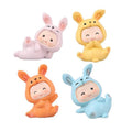 Resin Blue Rabbit Figurine for Car Dashboard, Home and Office - view 3