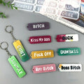 Resin Casting Mould Silicone Letters for Keychains and Jewellery - view 5