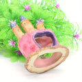 Resin Castle Aquarium Ornament with Hideout for Small Fish - view 4