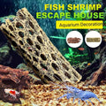 Resin Shrimp House Aquarium Decoration Escape Tank - Large (15.5cm x 5.5cm x 4.5cm) - view 2