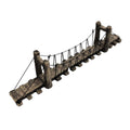 Resin Suspension Bridge Aquarium Decoration - Brown, 38.5 cm Long