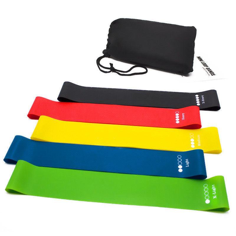 Resistance Band Latex Loop - Black, Extra Heavy 45-50 lb - view 3