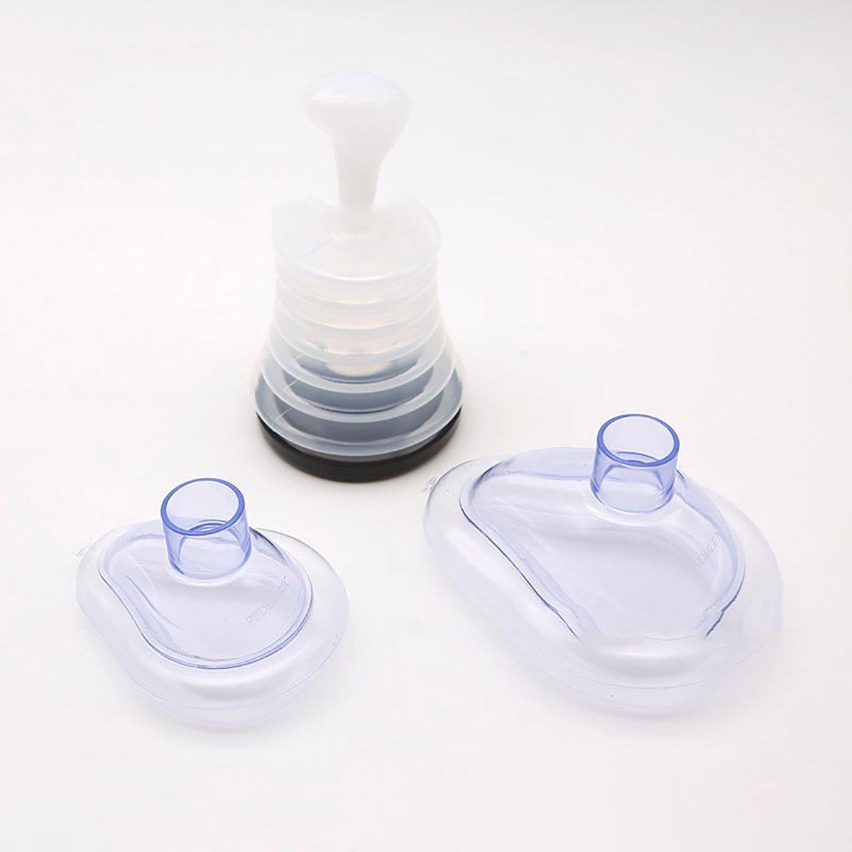 Respiratory Trainer and Emergency Rescue Mask Training Device – Blue - view 10