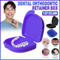 Retainer Storage Case with Snap Lock for Orthodontic Retainers and Mouthguards - Purple - view 2