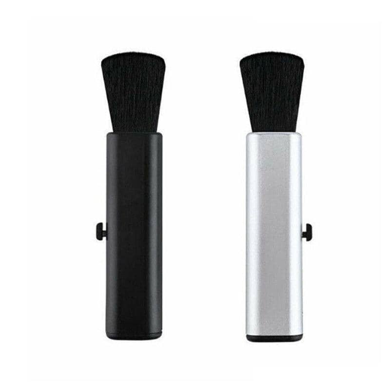 Retractable Car Air Vent Cleaning Brush, Aluminium Handle - Silver - view 3