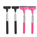 Retractable Car Mirror Wiper, Pack of 2 - Pink - view 3