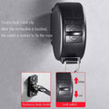 Retractable Clothesline with No Drill Installation and Space Saving Design - Black - view 5