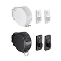 Retractable Clothesline with No Drill Installation and Space Saving Design - White - view 3