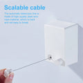 Retractable Clothesline with Steel Wire, 4.2 m - Black - view 5