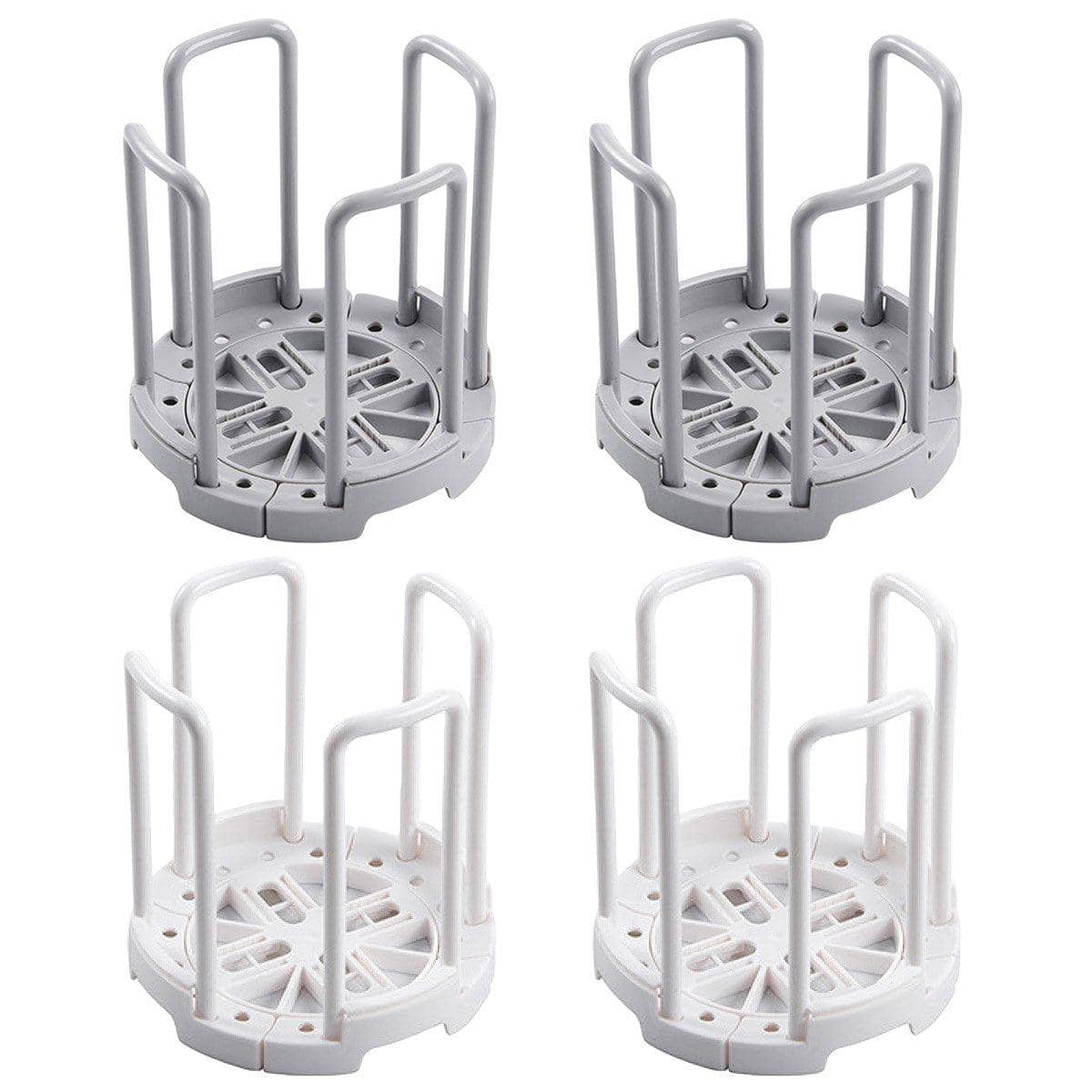 Retractable Dish Drying Rack and Cup Holder, Pack of 2 - Grey - view 3