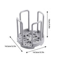 Retractable Dish Drying Rack and Cup Holder, Pack of 2 - Grey - view 4