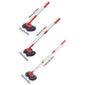 Retractable Double Head Car Cleaning Tool Chenille Wash Mop Rotating Soft Brush - view 3