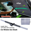 Retractable Folding Car Sunshade Blackout Window Curtain with Suction Cups