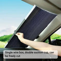 Retractable Folding Car Sunshade Blackout Window Curtain with Suction Cups - view 4