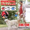 Retractable Pet Leash with Nylon Strap - Red, 3 m - view 2