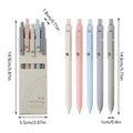 Retractable Press Gel Pens, Pack of 5 for Office and School Writing - view 3