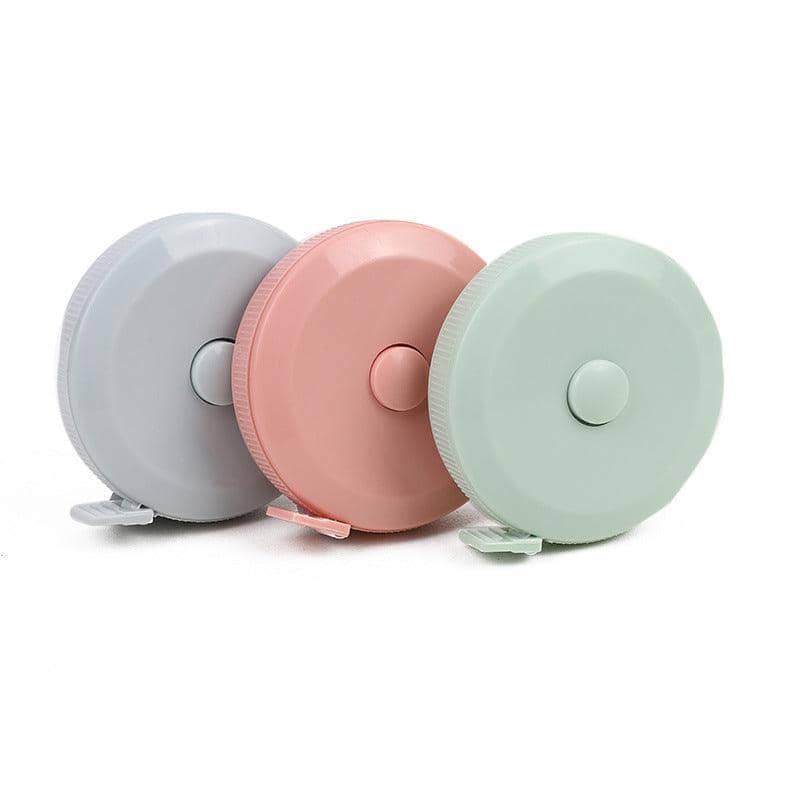 Retractable Tailor Tape Measure 150 cm, Soft Body Measuring Sewing Ruler - Mint Green - view 3