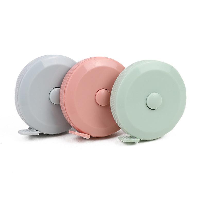 Retractable Tailor Tape Measure 150 cm, Soft Body Measuring Sewing Ruler - Pink - view 3