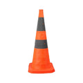Retractable Warning Cone 70 cm Reflective Hazard Cone for Barriers and Caution Zones - view 2
