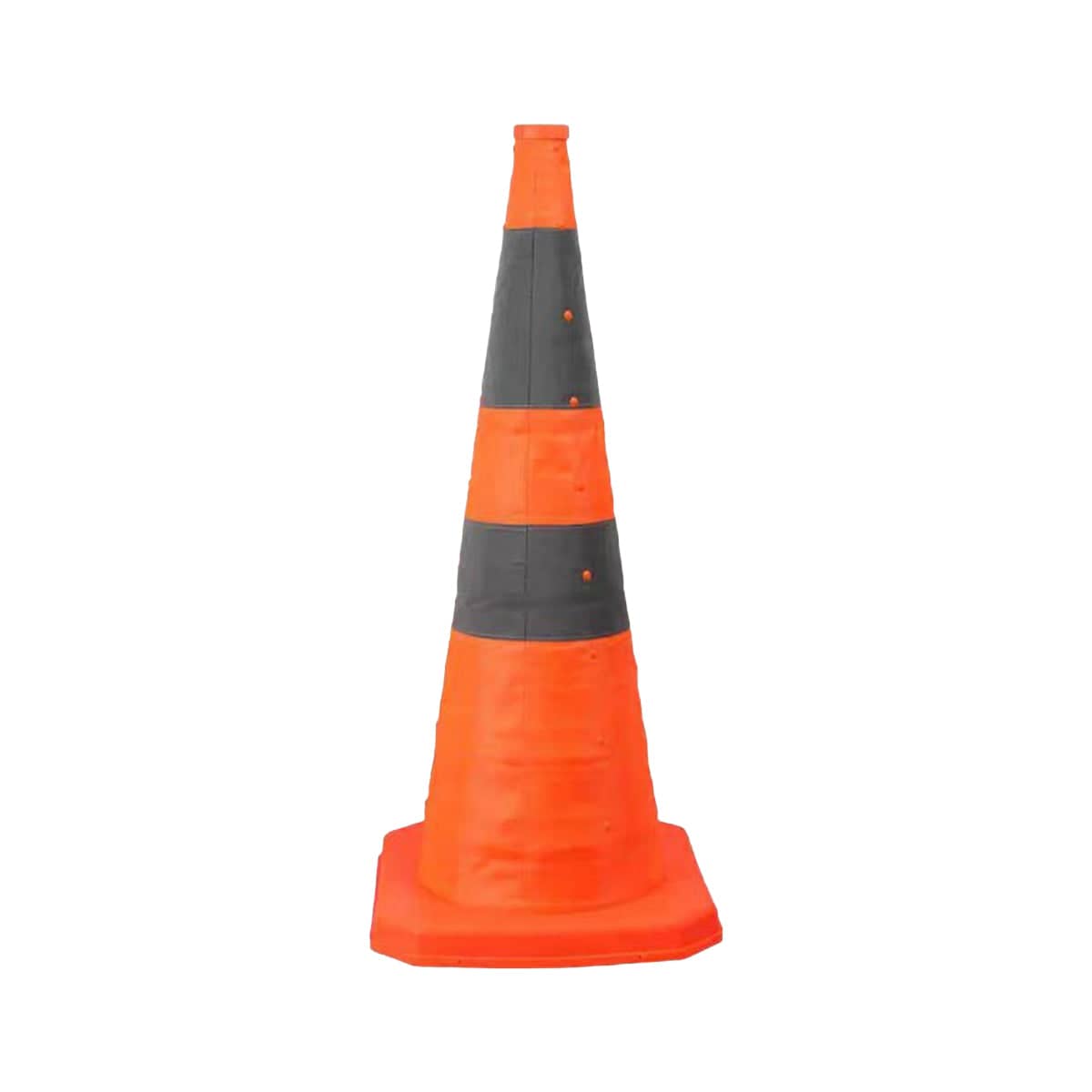 Retractable Warning Cone 70 cm Reflective Hazard Cone for Barriers and Caution Zones - view 2