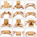 Retro Kraft Paper Wedding Candy Boxes, Rectangular Gift Packaging - Pack of 50 - view 4