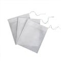 Reusable 100% Cotton Muslin Drawstring Filter Bags - Pack of 50, 5 x 7 cm