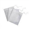 Reusable 100% Cotton Muslin Drawstring Filter Bags - Pack of 50, 5 x 7 cm - view 3