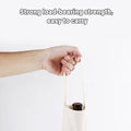 Reusable Canvas Wine Bag with Handles for Gifts, Pack of 10 - 30 x 14 x 8 cm - view 5