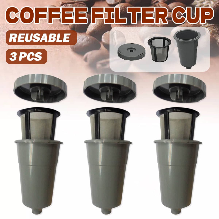 Reusable Coffee Filters for Keurig Brewers, 43 ml, Pack of 3