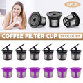 Reusable Coffee Pod Filters for Keurig-Style Machines, Pack of 6 - Black - view 2
