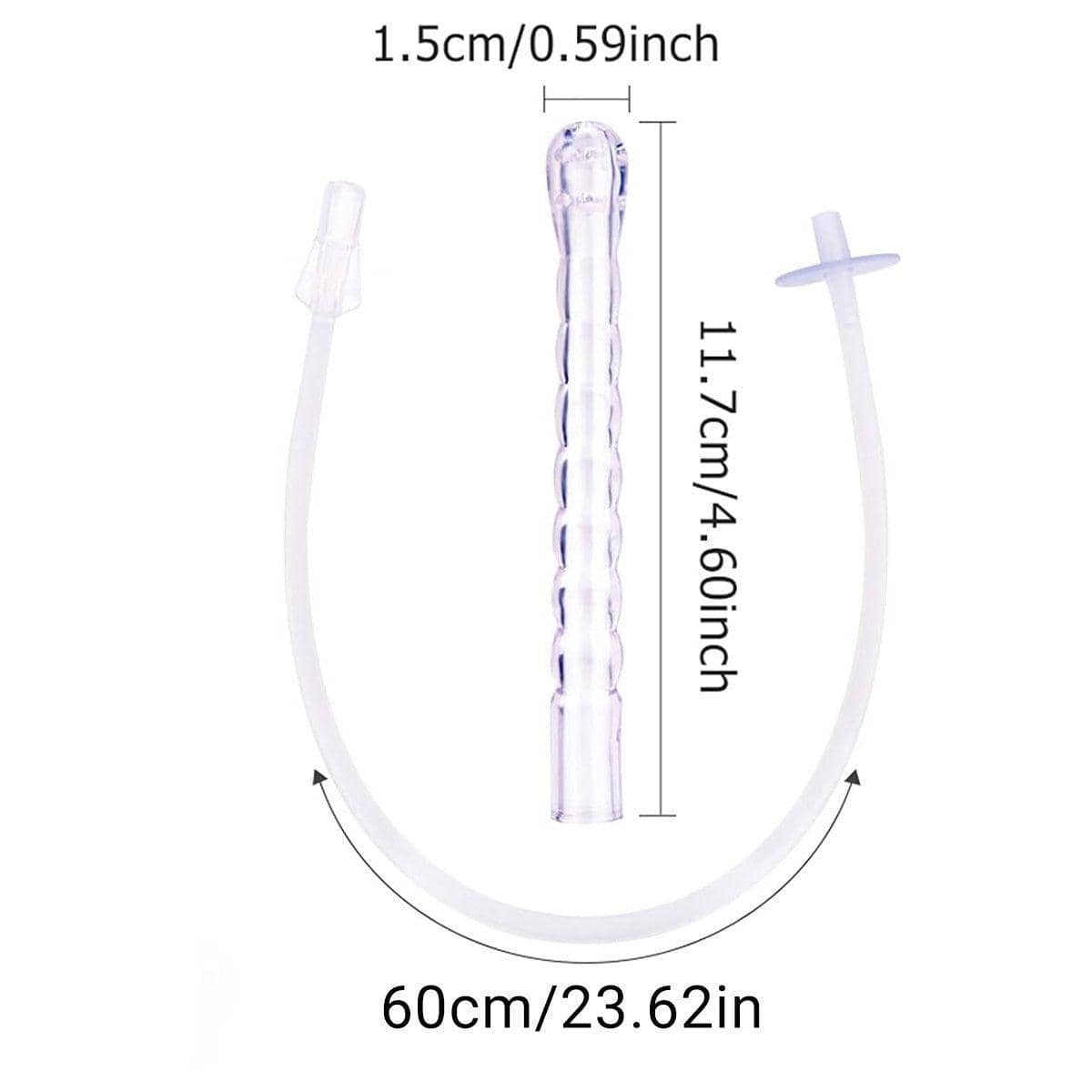 Reusable Douche Enema Kit 300ml with Pump and Flexible Tube - view 3