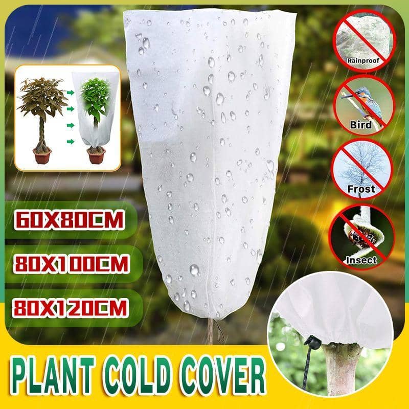 Reusable Drawstring Plant Frost Cover - 80 x 100 cm - view 2