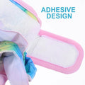 Reusable Female Dog Diaper Pants with Skirt - Mermaid Scale Print, Size L (Waist 48-65 cm) - view 5