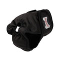 Reusable Female Dog Nappy Belly Band - Black, XS (Waist 16-22 cm)