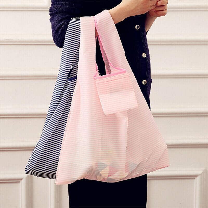 Reusable Foldable Shopping Bags, Pack of 6, Eco Grocery Tote - view 5