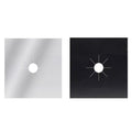 Reusable Gas Hob Protector Liners, Non-Stick, Pack of 4 - Silver - view 3