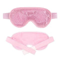 Reusable Gel Bead Cooling Eye Mask, Hot and Cold - Green - view 3