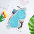 Reusable Gel Bead Cooling Eye Mask, Hot and Cold - Green - view 4