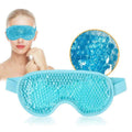 Reusable Gel Bead Cooling Eye Mask, Hot and Cold - Green - view 5