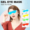 Reusable Gel Eye Mask, Hot and Cold Therapy - Green, Single - view 2