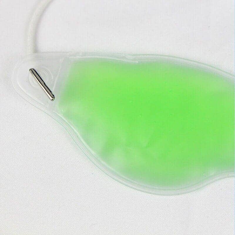 Reusable Gel Eye Mask, Hot and Cold Therapy - Green, Single - view 4