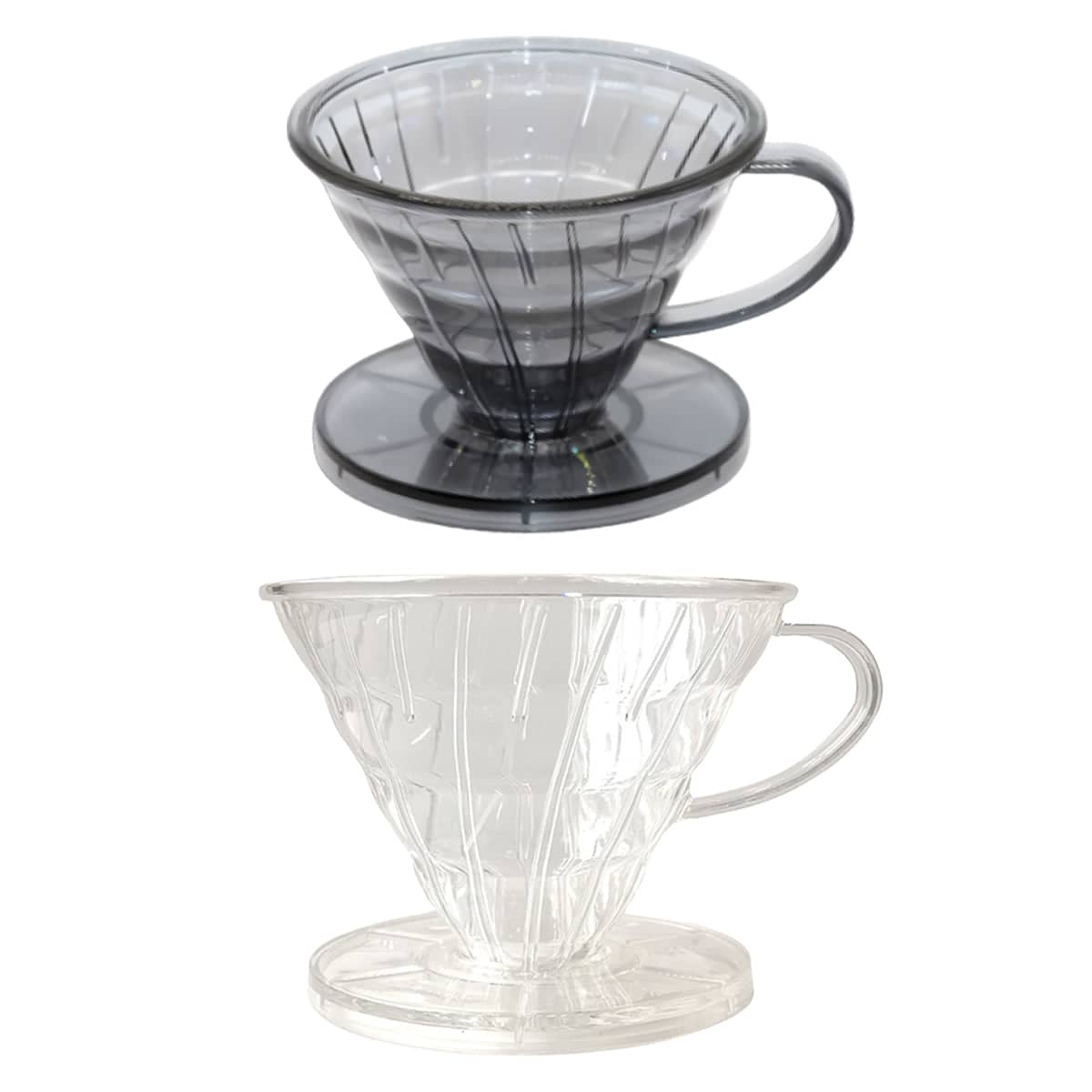 Reusable Hand Drip Coffee Filter Cup - Grey - view 3