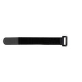 Reusable Hook and Loop Cable Ties, 20 x 300 mm - Black, Pack of 50