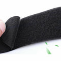 Reusable Hook and Loop Cable Ties, 20 x 300 mm - Black, Pack of 50 - view 4