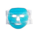 Reusable Hot and Cold Gel Face Mask with Adjustable Strap - Blue