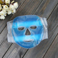 Reusable Hot and Cold Gel Face Mask with Adjustable Strap - Blue - view 4