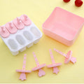 Reusable Ice Block Popsicle Moulds, Pack of 8 - Pink - view 5
