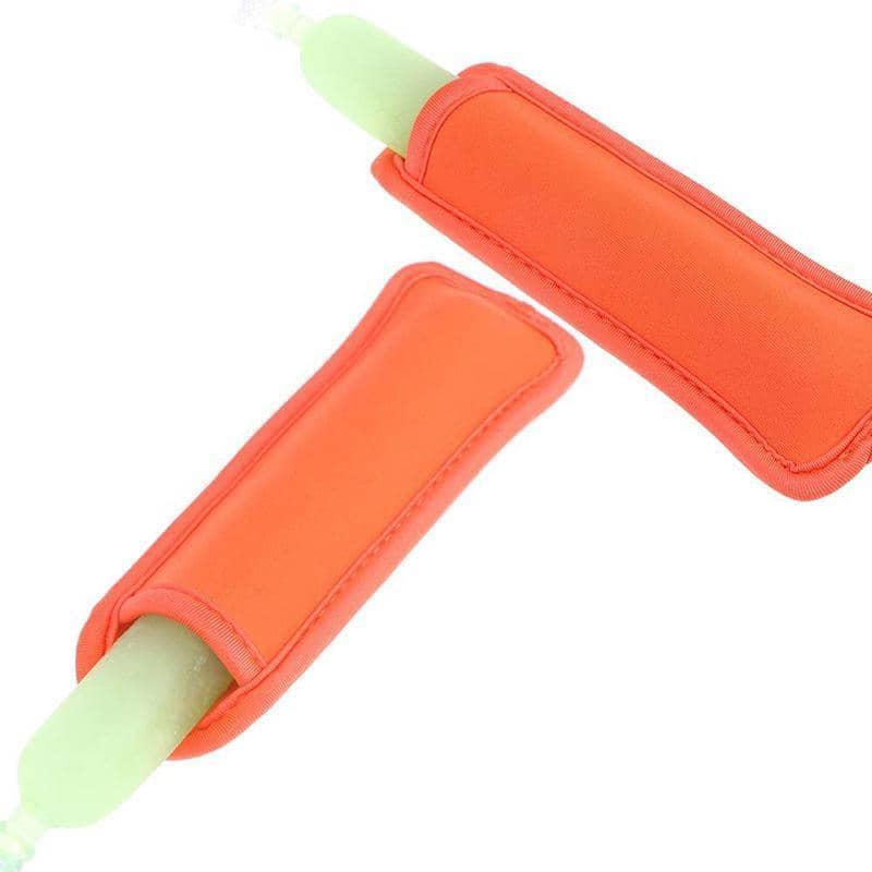 Reusable Icy Pole Holders, Ice Lolly Sleeves for Kids - Yellow - view 4