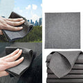 Reusable Microfibre Cleaning Cloth, Streak-Free - 50 x 50 cm, Grey - view 4