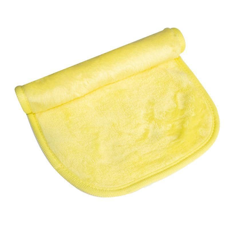 Reusable Microfibre Makeup Remover Towel, 40 x 20 cm - Yellow
